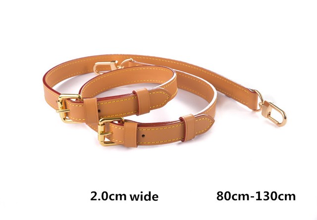 Bag Strap 100% Genuine Leather Strap for Designer Brand Shoulder Messenger Bag Strap Oxidation Cowhide Bag Accessory Parts