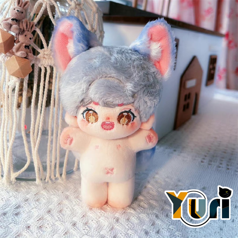 Original Anime Fuli Fox Tail Cute 10cm 20cm 40cm Plush Doll Body Toys Body Birthday Gift C OM