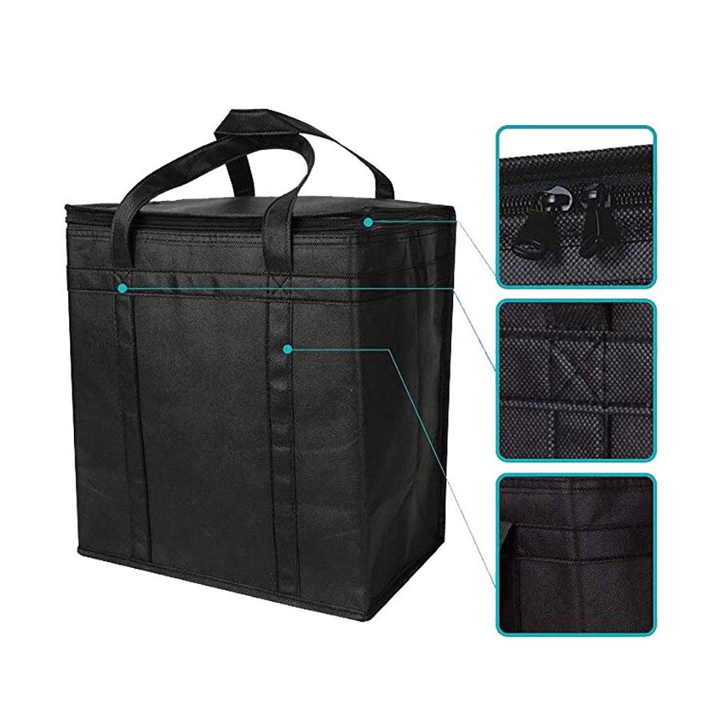 Portable Thermal Lunch Bag Insulated Lunch Box Tote Outdoor Cooler Handbag Bento Pouch Dinner Container Picnic Food Storage Bags