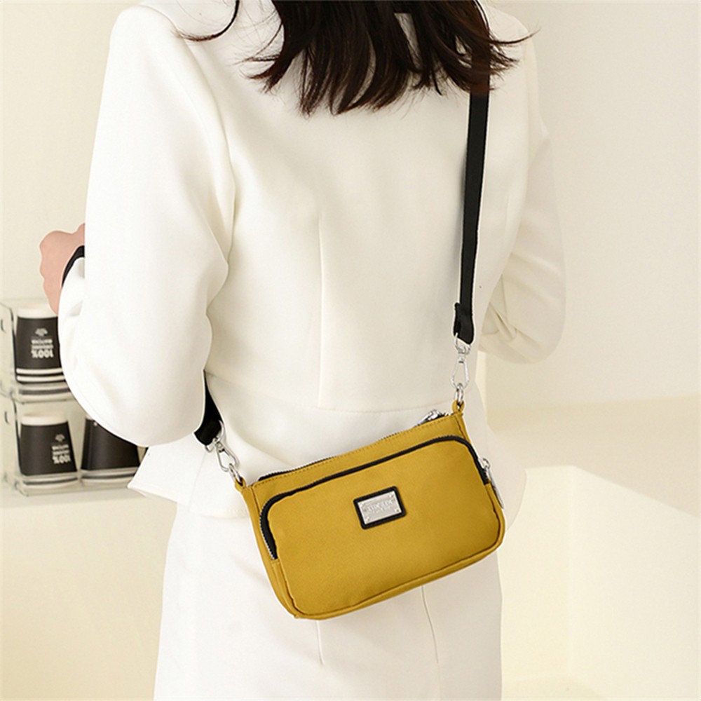 New Fashion Ladies Small Shoulder Bag Mobile Phone Bags 2022 High Quality Nylon Solid Color Women Messenger Bags Wallets Bolsos