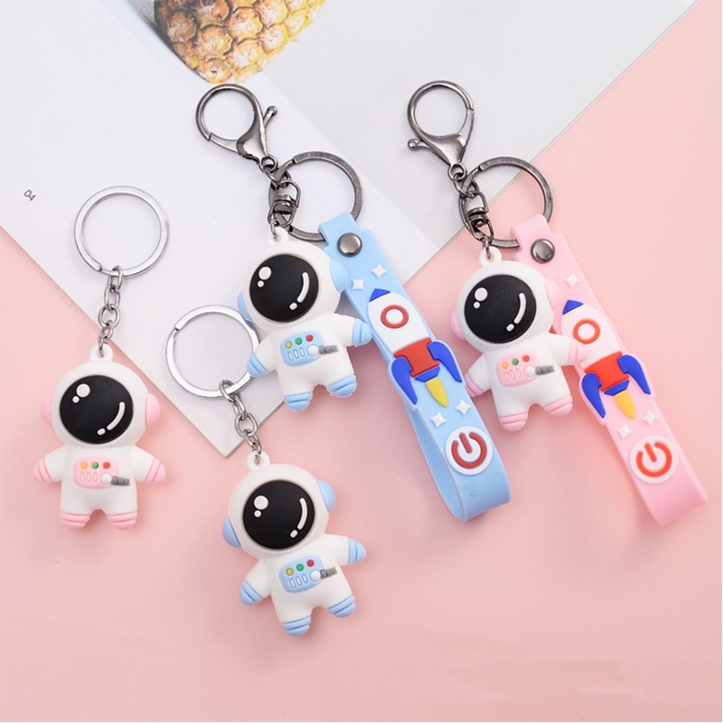 X7YA 3D Creative Astronaut Keychain Cute Astronaut Doll Pendant Fashion Birthday Gift