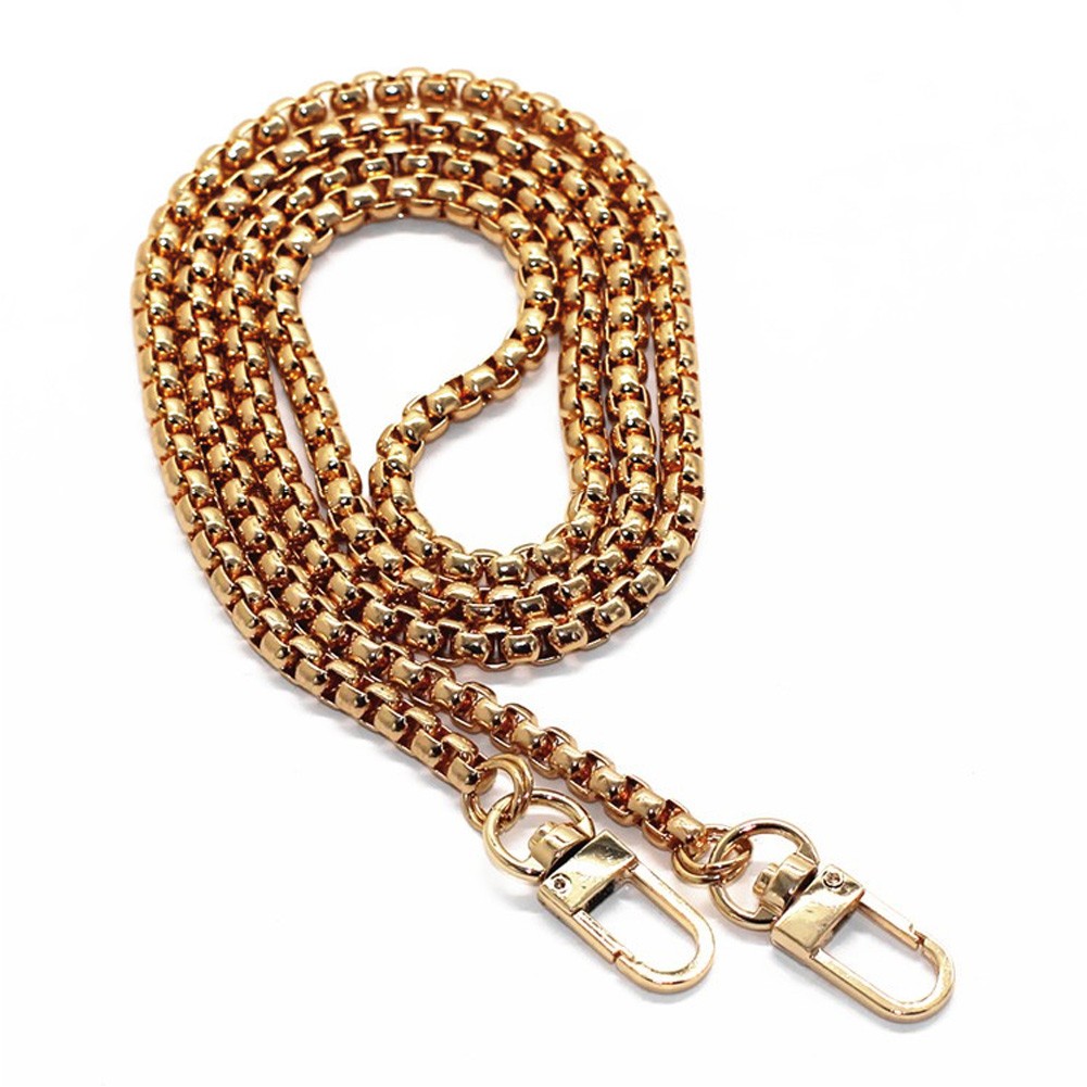 120cm Bag Parts Handbag Chain Metal Bag Strap With Buckle Replacement Purse