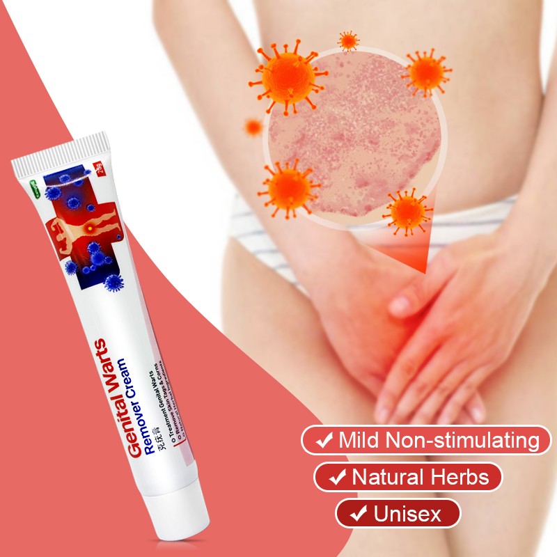 1pc Wart Remover Cream Skin Tag Mole And Papilloma Remover Treatment Private Parts Genital Wart Antibacterial Ointment G006