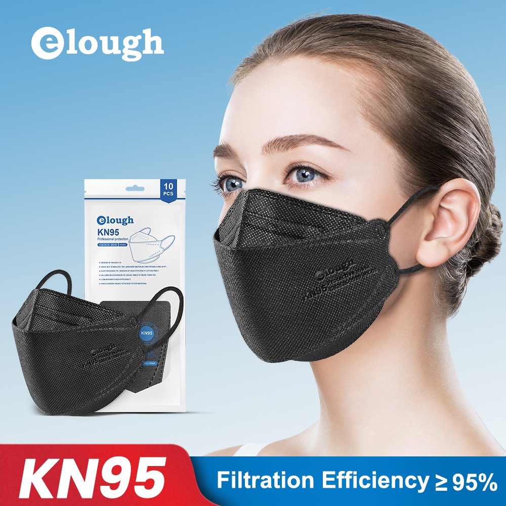 وافق Elough ffp2 mascarillas CE KN95 أقنعة الألوان الصحية مرشح الجهاز التنفسي قناع الوجه ffp2قناع قابلة لإعادة الاستخدام ffp3 أقنعة الأسماك