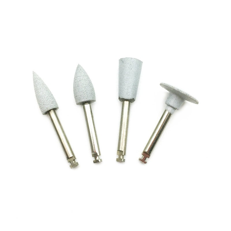 4pcs Combination RA Grinding Heads Dental Polishing Teeth Polishing Tool for Low Speed ​​Teeth Polishing Machine Whitening Product