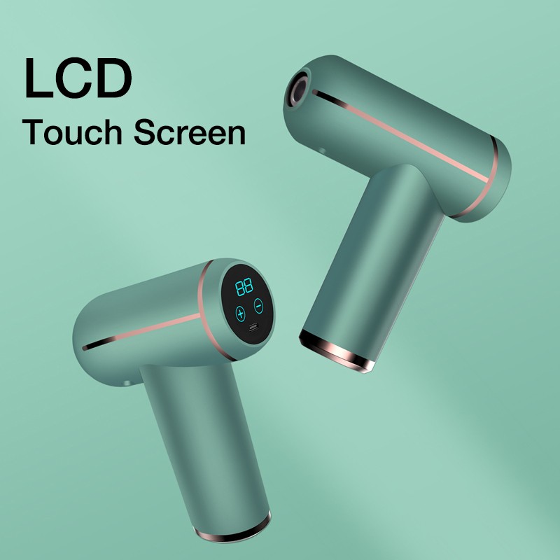 MUKASI LCD Display Massage Gun Portable Percussion Gun Massager for Body Neck Deep Tissue Muscle Relax Gout Pain Relief