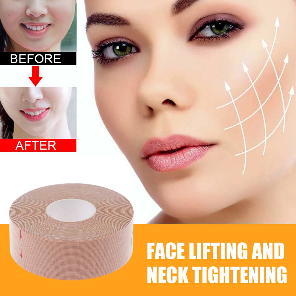 2.5cm x 5m Face Care Adhesive Tape For Face V Neck Line Eye Lifting Wrinkle Removal Adhesive Eye Skin Care Tools