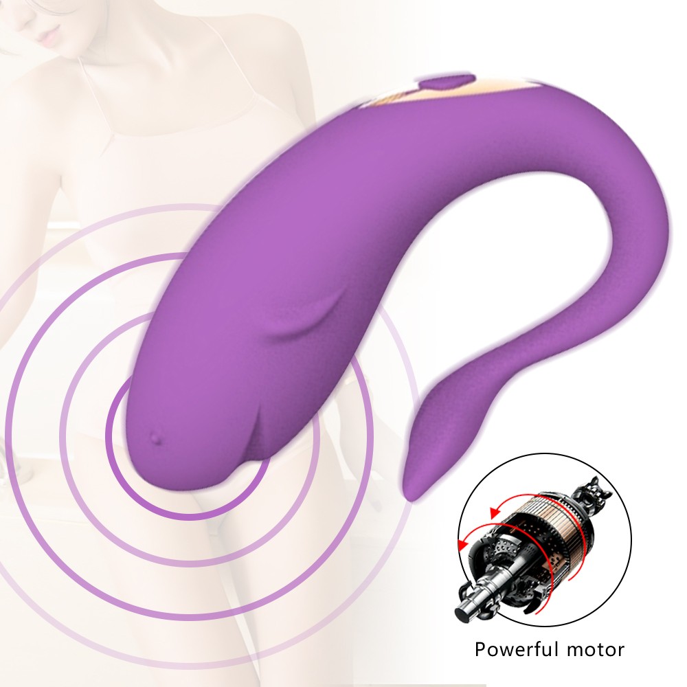 Women Electric Massager 10 Speed ​​Vibrating Wireless Massager Control Waterproof Effectively Relax Muscles Relieve Stress