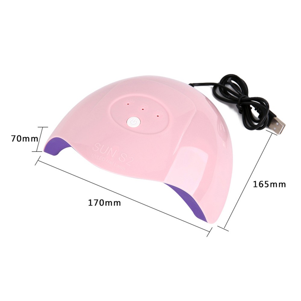 36W UV LED Nail Dryer Lamp Nails Lamp 12 LEDs Light Curing All Gels With Sensor Usb Charge 60/90/120s Nail Art Manicure Tool