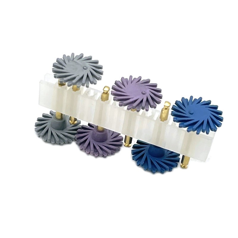 6pcs/set Dental Composite Resin Wheel High Efficiency for Dental Care Tools Teeth Whitening Diamond Polishing System Tools