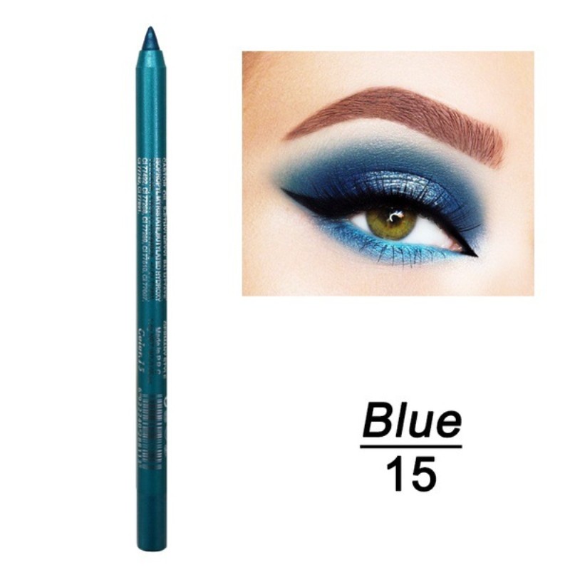 DNM 14 Colors Eyeliner Waterproof Matte Eye Shadow Cosmetics Long Lasting Eye Shadow Sexy Charming Eye Liner Pen Cosmetics TSLM1