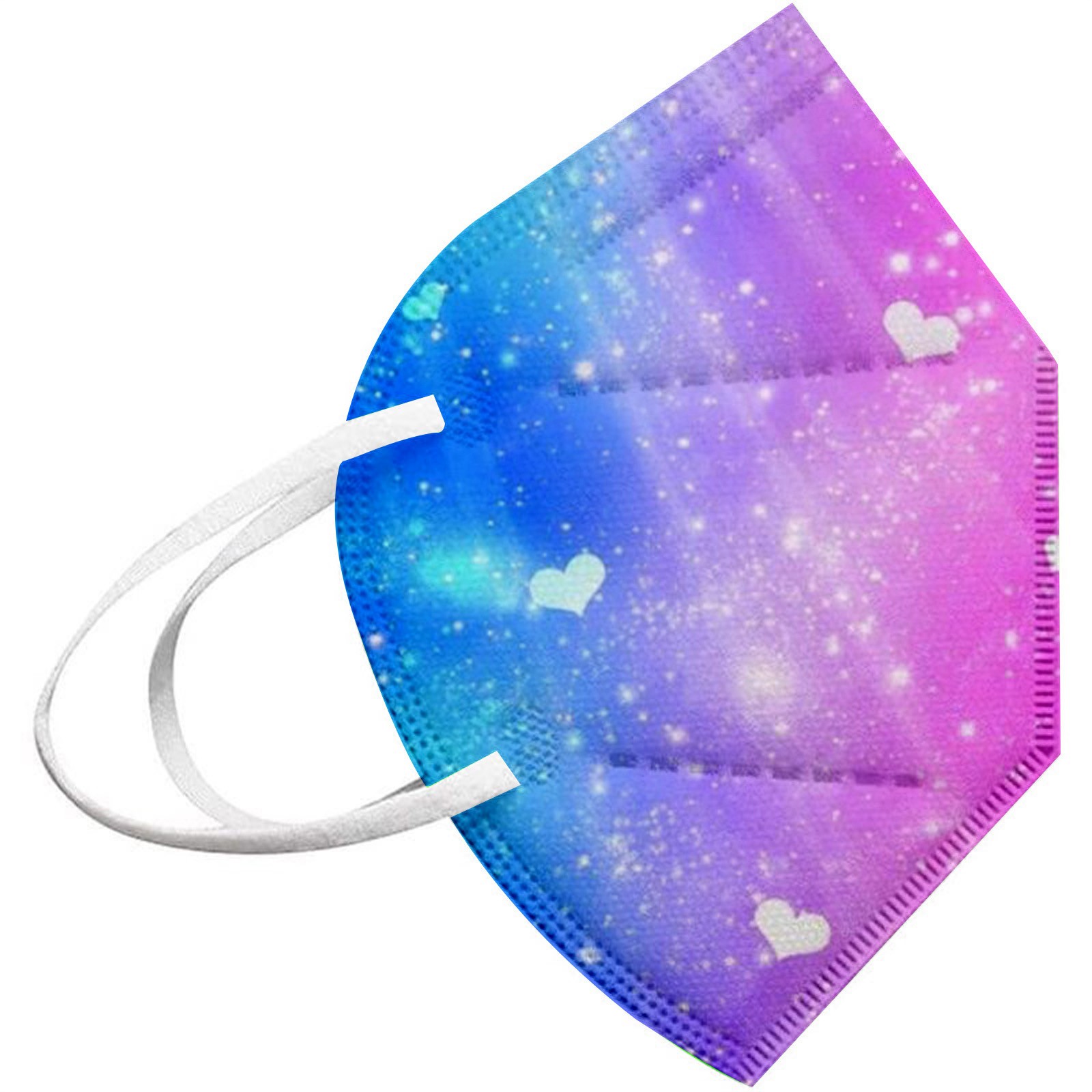 11 styles KN95 face mask 10pcs 5 layers starry sky tie-dye printed mascarillas fpp2 adult mask for kids FFP2 CE mask PM2.5