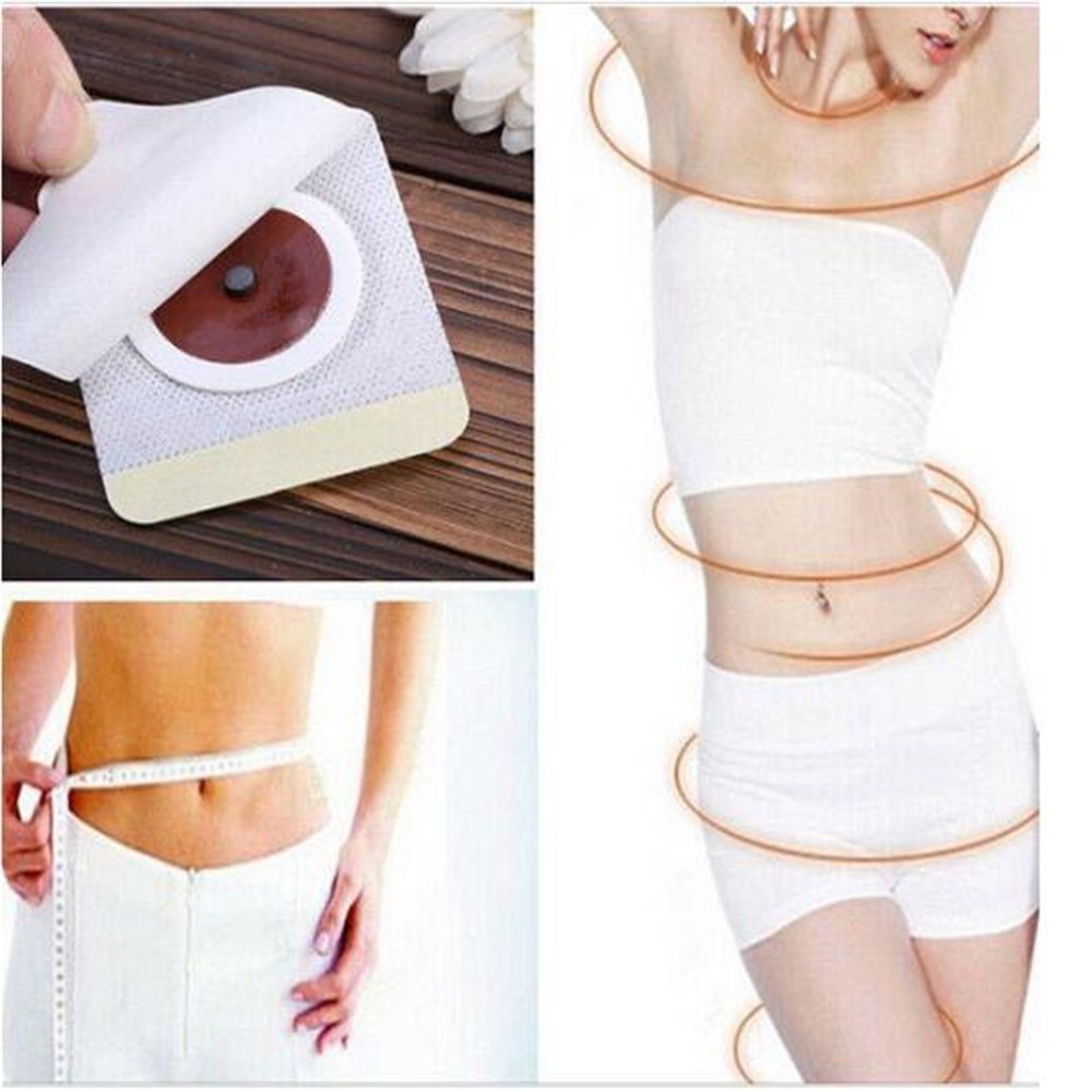 100pcs Chinese Medicine Slimming Navel Sticker Weight Loss Products Slim Patch Burning Hot Fat Patches Shaping Slimming Stickers