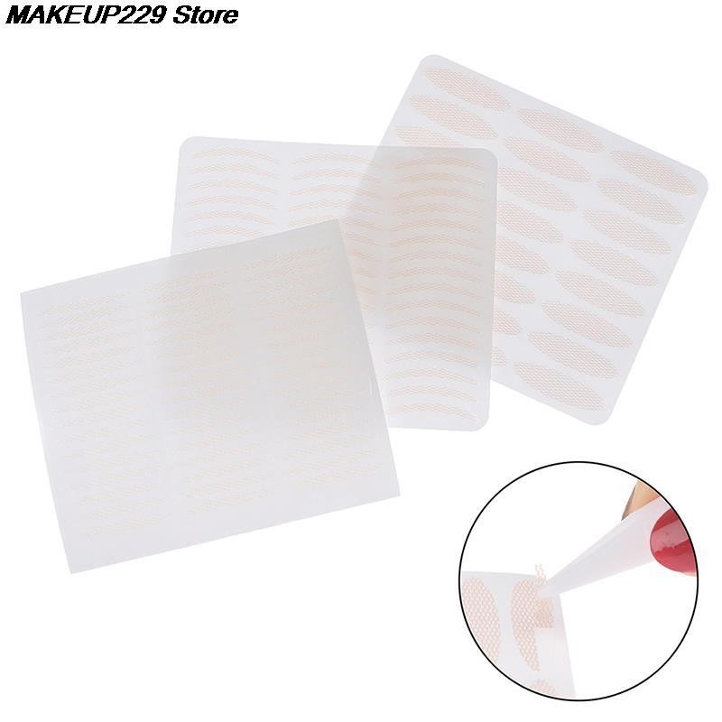 240pcs/5sheet Gauze Mesh Lace Invisible Double Fold Eyelid Sticker Transparent Invisible Self-adhesive Eyelid Tape Sticker Hot!