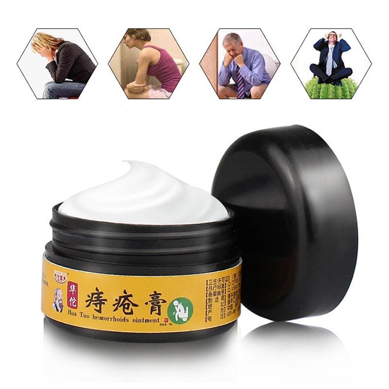 1pc Hua Tuo Powerful Hemorrhoids Ointment Naturals Sterilizing Cream Internal Hemorrhoids Piles External Fissure Treatment