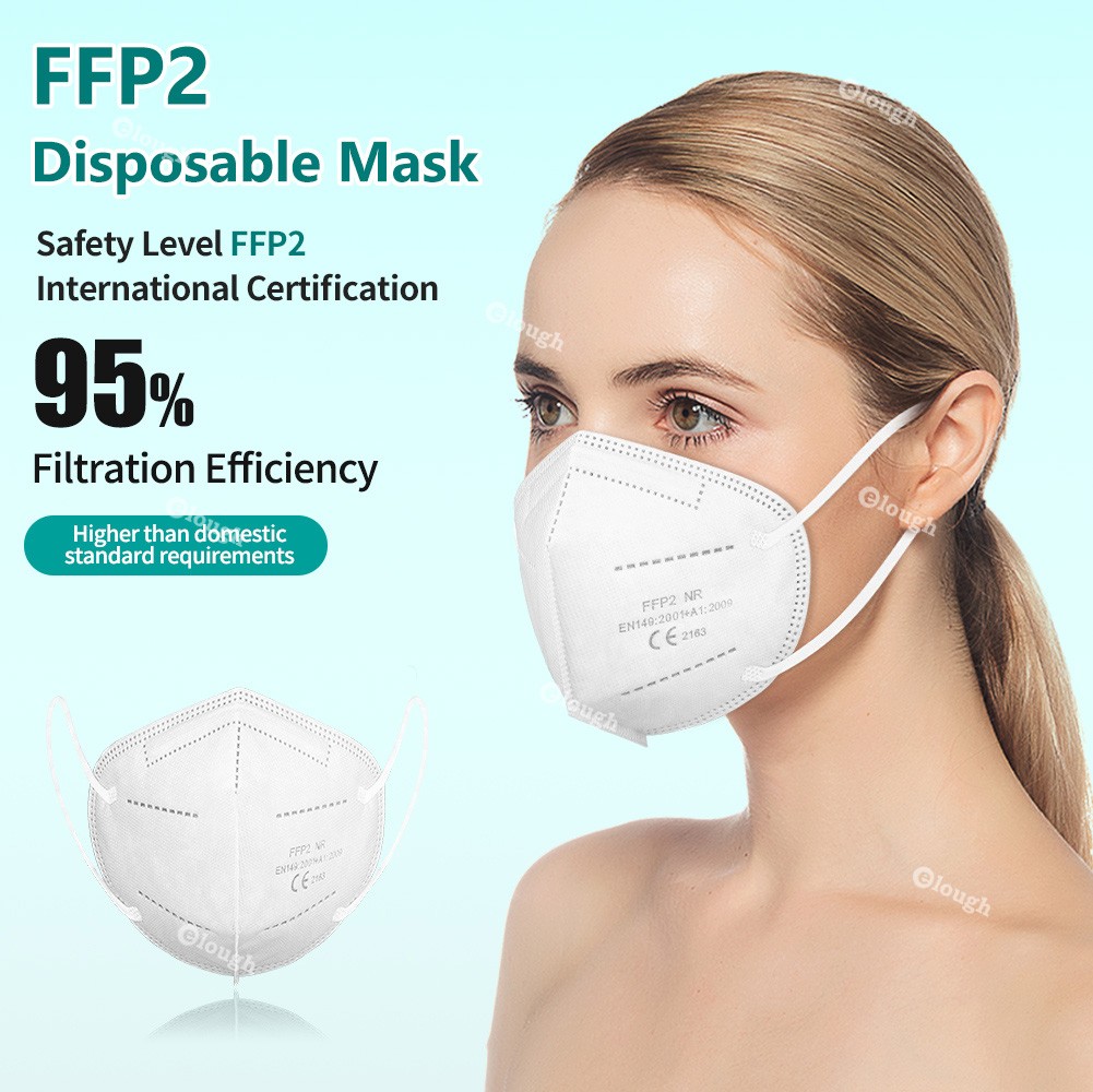 FFP2 Masks KN95 Mascarillas Homolokada 5 Layers ffp2fan CE Respiratory Mask FPP2 Protective Face Mask KN 95 Masque Adult