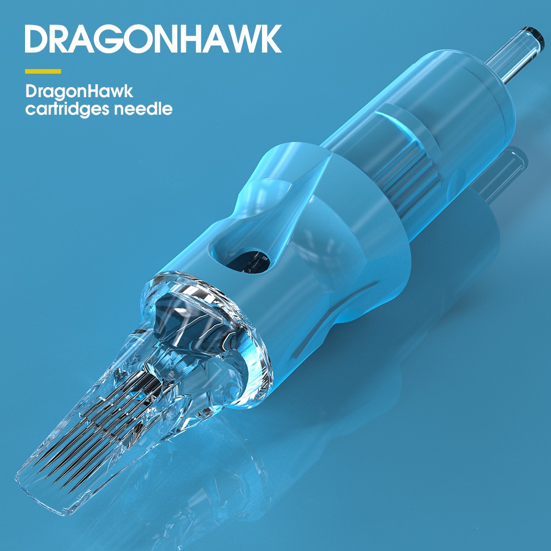 Dragonhawk 20pcs/box Tattoo Cartridge Needle 08/10/12 Round Liner RL Disposable Sterilize Permanent Makeup Machine Pen Needles