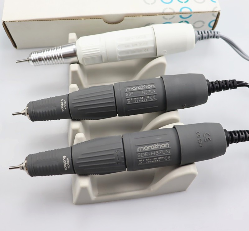 Dental Strong 210 Lab 45000 RPM 35K & 45K RPM Marathon Micromotor Handpiece of Polishing Main Part 2.35mm SDE-H37LN H37L1