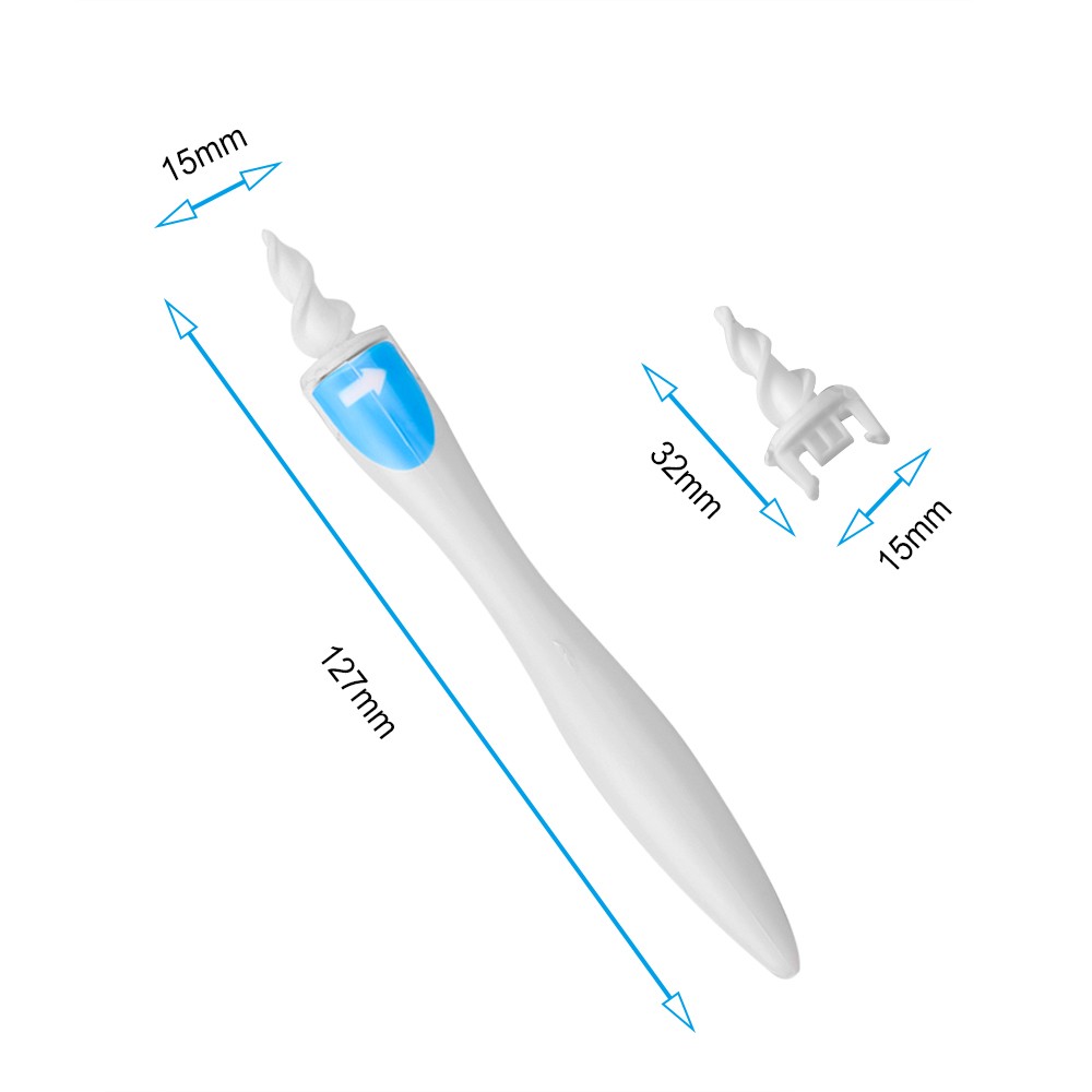 Ear Cleaner Silicone Ear Spoon Tool Set 16 Care Soft Spiral for Ears Cares Sanitary Tools Ear Cleaner Wax Removal Tool drop ship2020