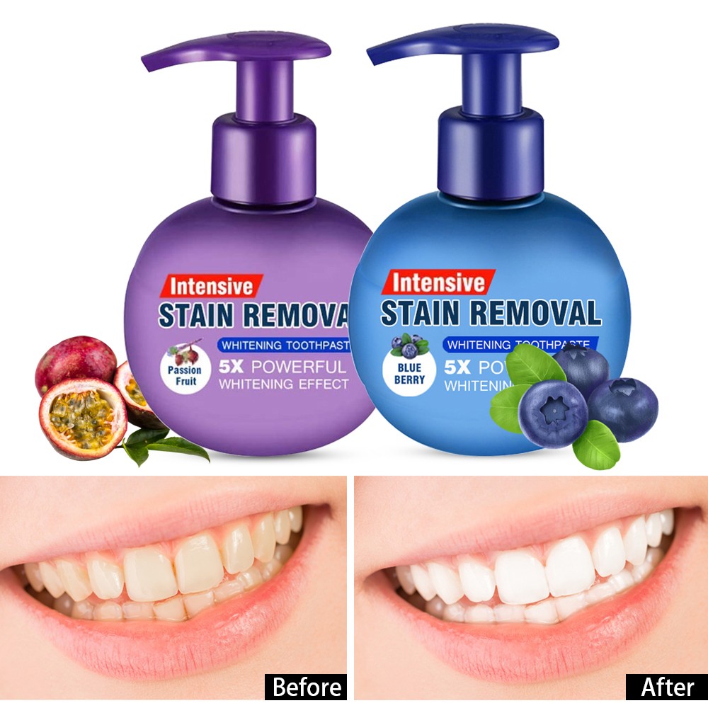 Teeth Whitening Soda Toothpaste Cleaning Remove Stains Anti Bleeding Gums Baking Teeth Oral Care Bamboo Electric Toothbrush