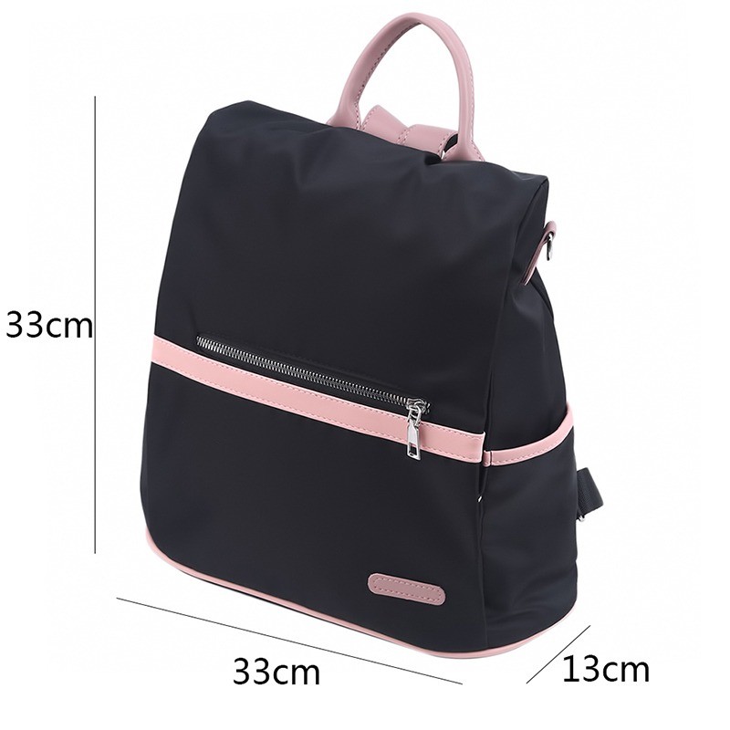 Fashion Oxford Women Backpack Waterproof Backpack For Teenage Girls Pink School Backpack Women Travel Bag