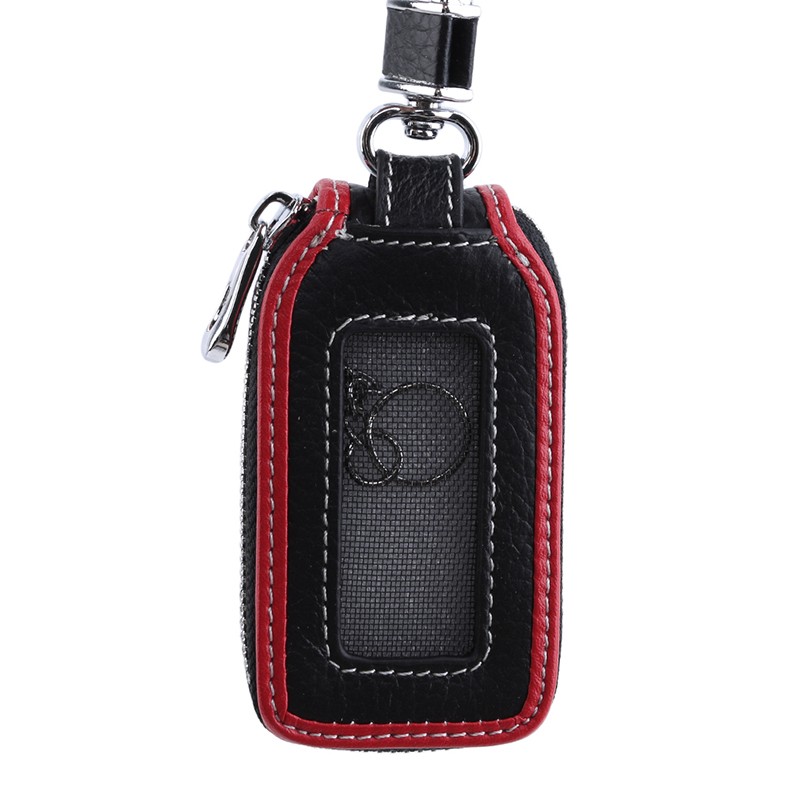 Patchwork Key Wallets Men/Women Housekeeper Keys Organizer Keychain Cover Zipper PU Leather Keys Bags Pouch Key Holder