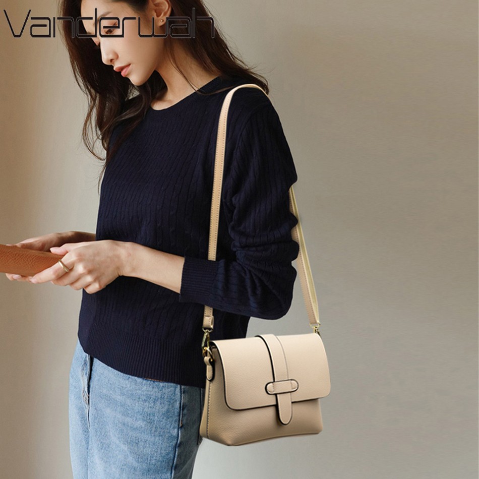 Multilayer PU Leather Crossbody Shoulder Side Bags For Women 2022 Fashion Messenger Bags And Purses Luxury Casual Handbag For Ladies