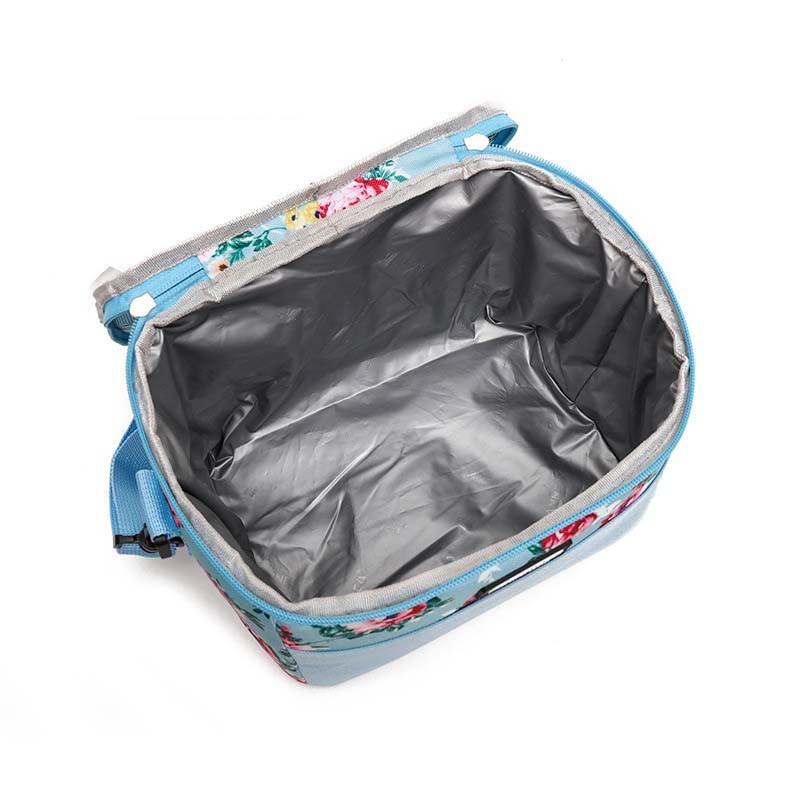 Oxford Hot Cooler Lunch Bag Female Printed Insulated Men Thermal Food Picnic Handbag Portable Lunch Box Shoulder Tote