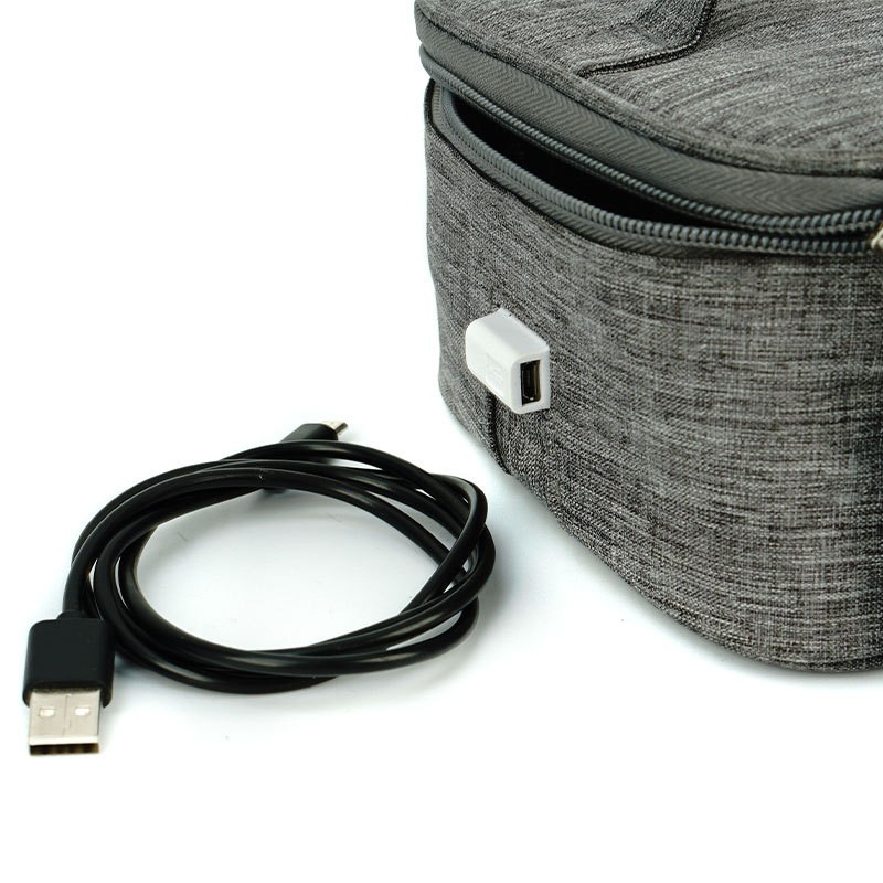 Insulated Lunch Bag With USB Warmer Outdoor Picnic Bag Desk Waterproof Portable Food Storage Bag
