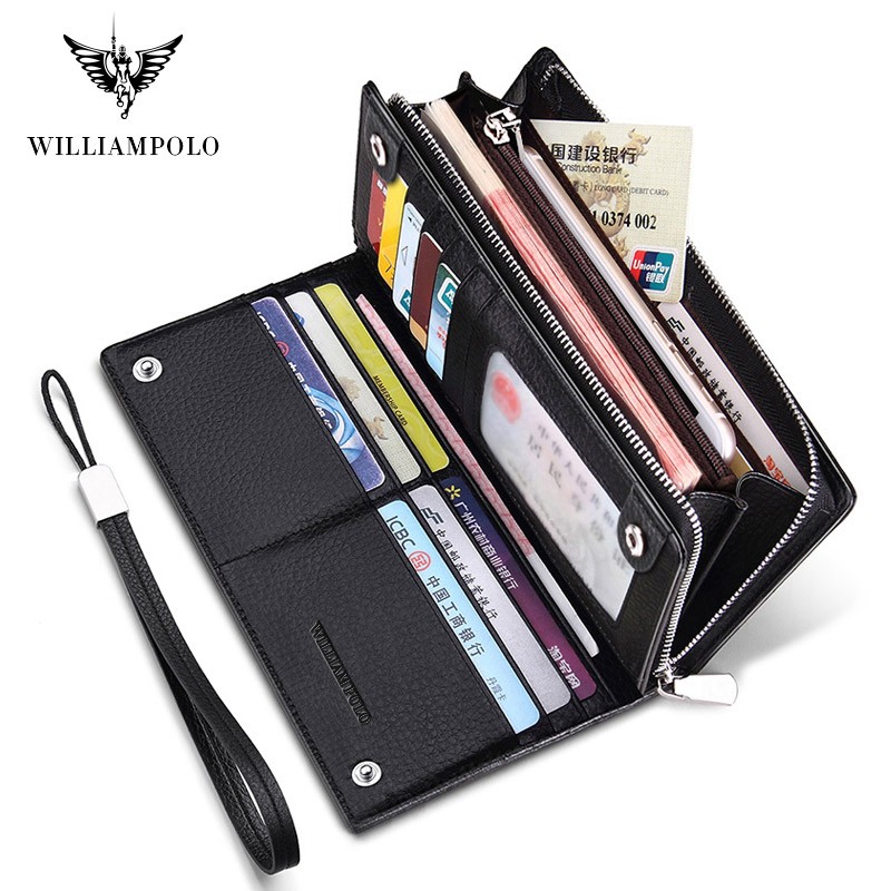 WilliamPOLO - New Design Business Phone With Zipper And Credit Clip