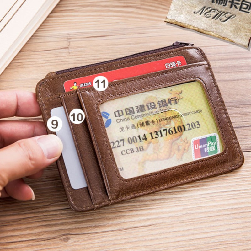 Solid Simple Men Women Wallets PU Leather Bag Zipper Clutch Coin Purse Phone Wristlet Portable Handbag for Parties Coin Purse