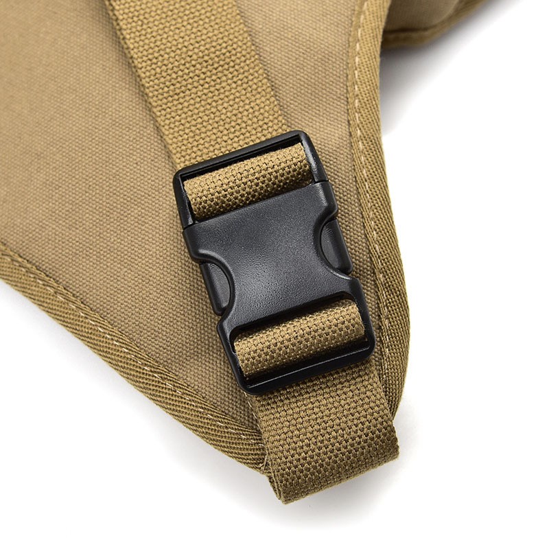 2019 Mini Fanny Canvas Waist Bag for Men Chest Thigh Belt Men Muslera miltar Bolsa De Perna Bolso pulsena LB01