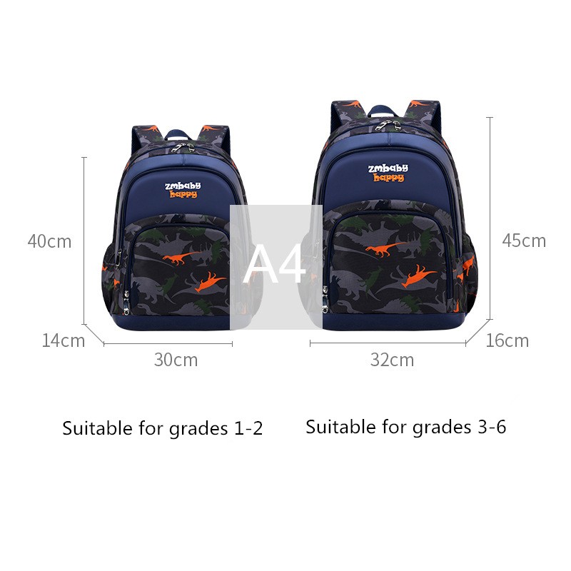 Children's school backpack, waterproof printed school bag for teenagers, boys and girls