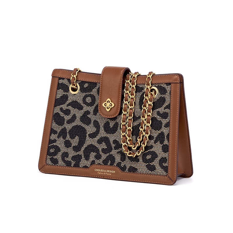 underarm bag vintage sling bags for women chain shoulder bag leopard printed bag women luxury designer crossbody bags