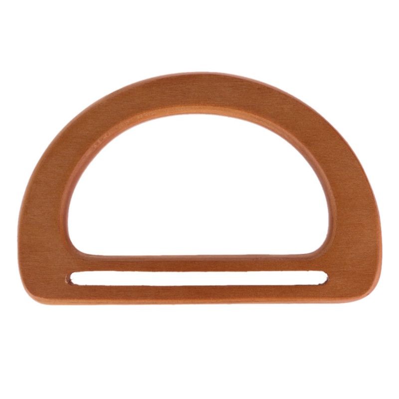 Wooden Bag Replacement Handle, Replacement Handle for Making Purse, Carrying Bag, Shopping Bag