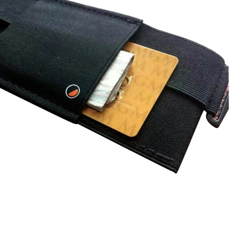 Minimalist Invisible Wallet, Waist Bag Money Belt Small Hidden Travel Wallets Pouch for Phone Key Holder Card Organizer