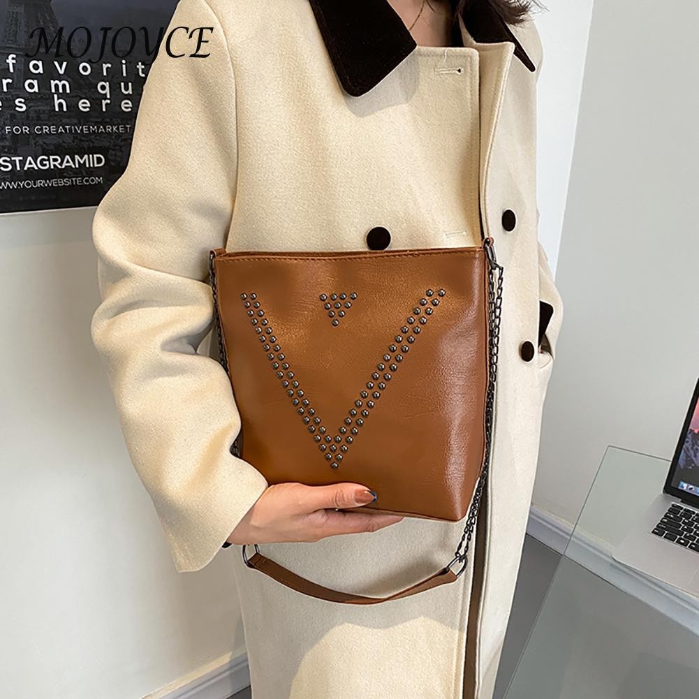 Female PU Leather Shoulder Bag Female Small Purse All-Match Travel Handbags Ladies Small Wallet for Gathering Travel