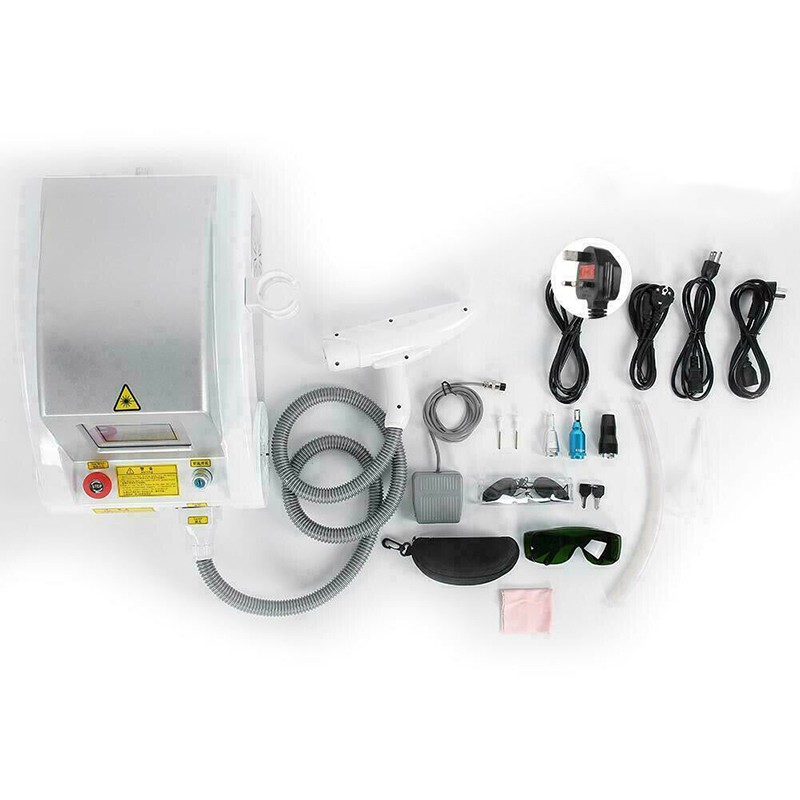 Q Switch ND YAG Carbon Laser Peel Tattoo Eyebrow Removal Machine Skin Whitening