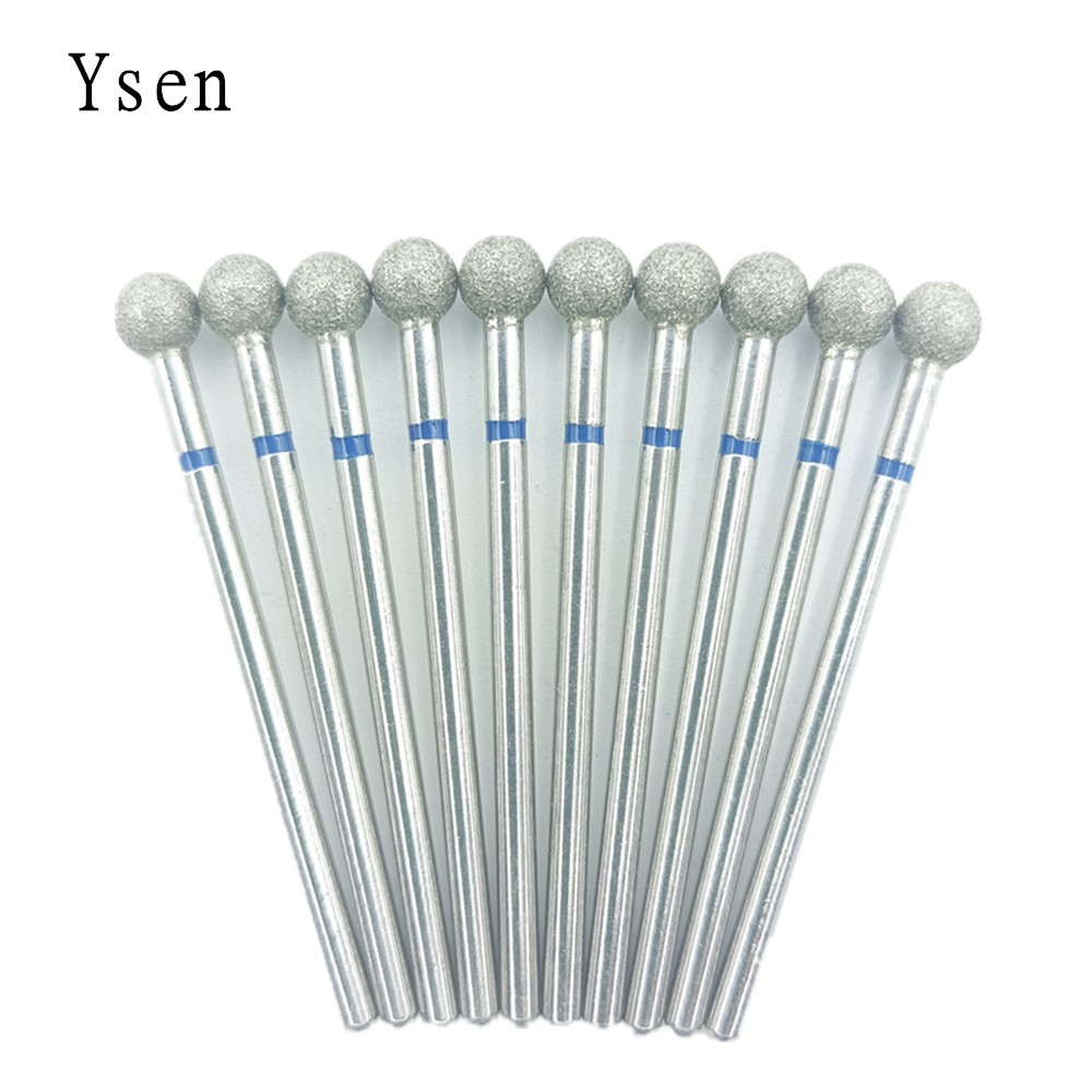 10pcsSet Diamond Nail Drill Bit Artery Electric Cutters For Pedicure Manicure Files Cuticle Burr Nail Tools Accessories