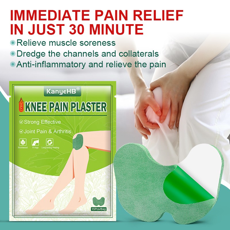 New 30pcs Medical Wormwood Knee Pain Stickers Muscle Pain Relief Stickers Rheumatoid Arthritis Pain Stickers