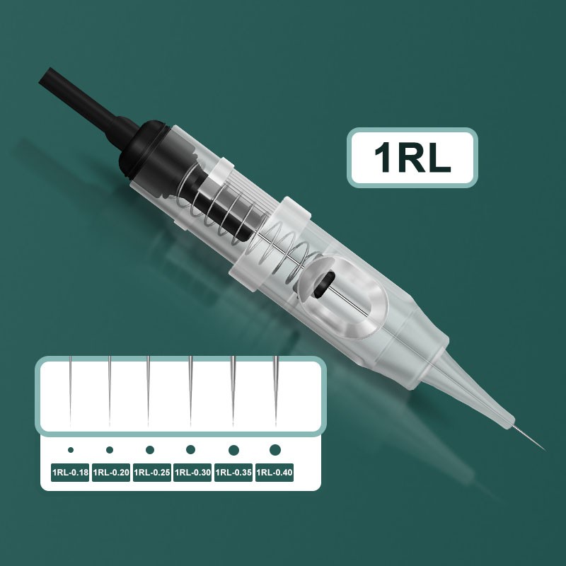 إبرة للاستخدام الواحد من السهل انقر فوق الحاجب الوشم الإبر 1RL 3RL 5RL 5F 7F تعقيم إبر تصبغ ل تجميل دائم