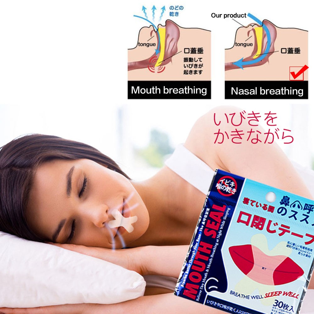 300/600pcs/lot Anti Snoring Sticker Anti Snoring Tape Nose Lip Paste Stickers Sleep Less Oral Breath Adult Children Health