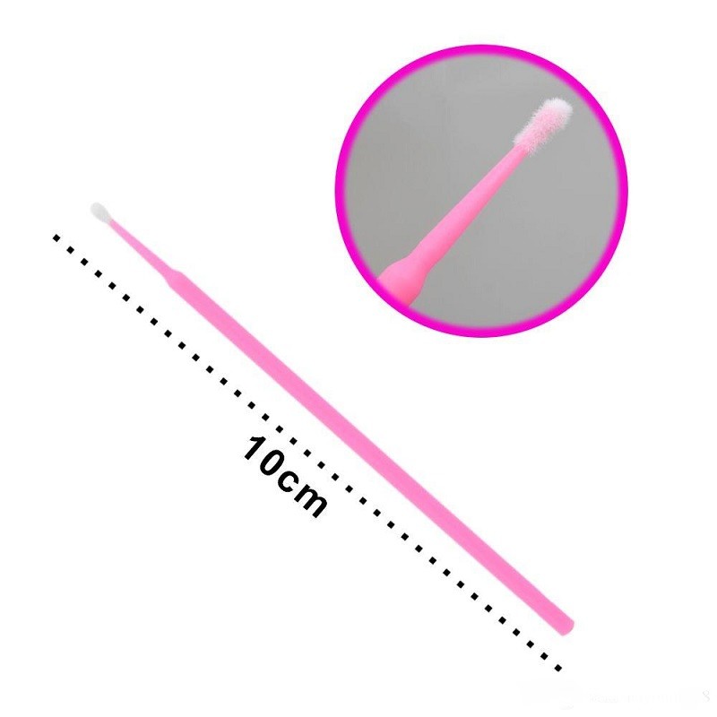 1000 قطعة المتاح الرموش تمديد الفردية لاش إزالة مسحة مايكرو فرشاة لأدوات رمش تمديد