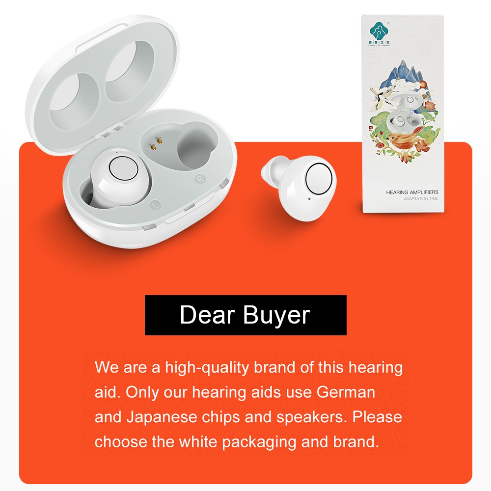 Intelligent new style hearing aid rechargeable low noise wide frequency one-click operation amplifier deaf hearing aids