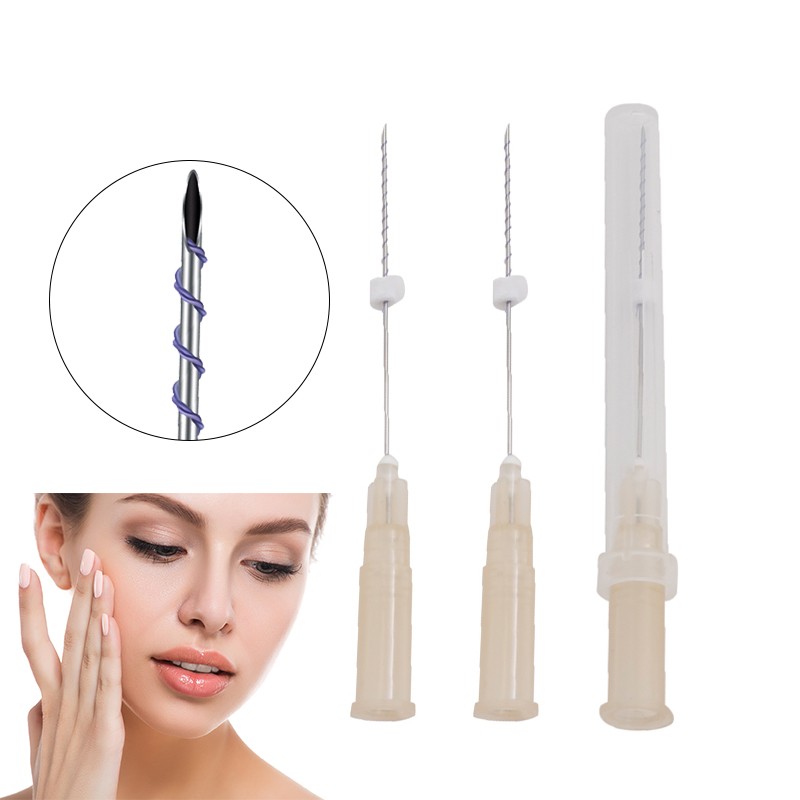 Korea Pdo Pcl Faciales Lifting Anti Aging Skin Firming Helios Tensores Pdo Thread Mono Screw For Lips Face Lift 20pcs Per Pack