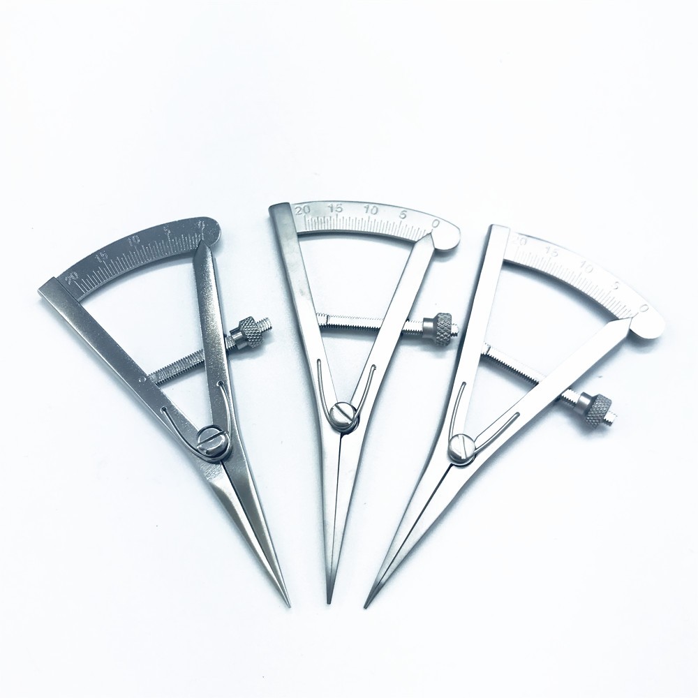 1pc Castroviejo Caliper Eyelid Caliper Dental Surgery Instrument Ophthalmology Instrument