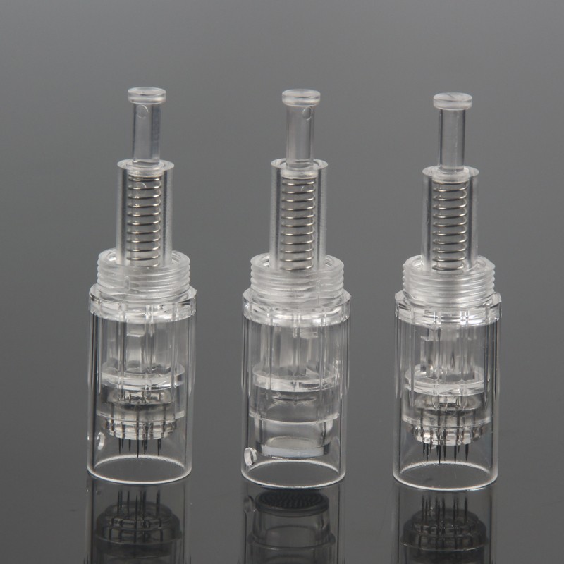 10/20/50pcs Bayonet Screw Microneedling Microneedle 9/12/36/42Pin Nano For Derma Pen Needle Mesotherapy Tattoo Needle Cartridges