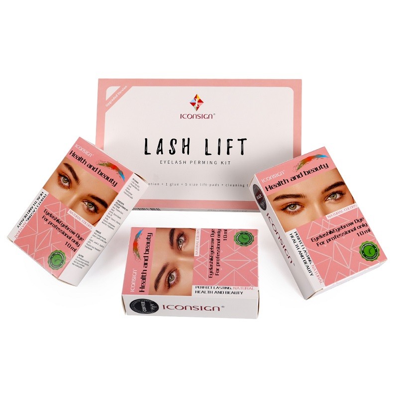 ICONXINE Upgrade Version Lash Lift Kit Lash Lift & Lash Tint Eyebrow Tint Kit Sell Together Eyelashes Perm Eyelash Growth