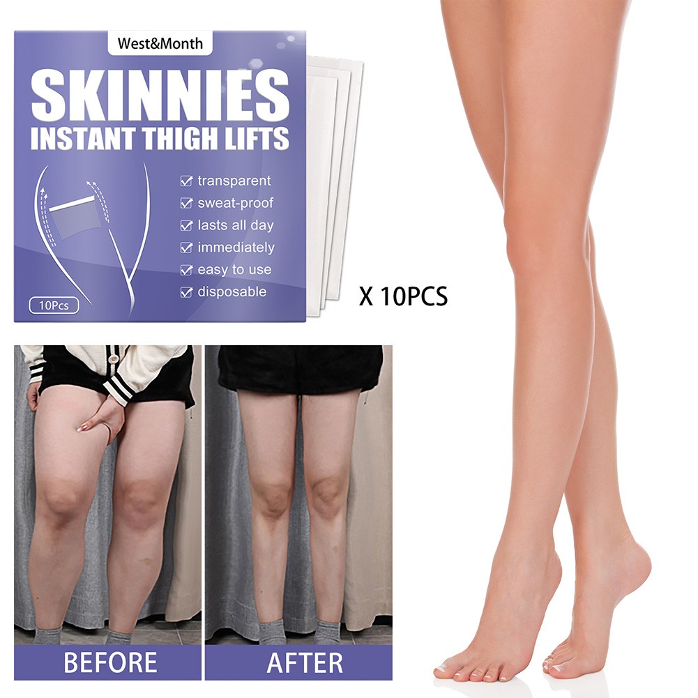 10/20/30pcs Invisible Leg Lift Stickers Latex Free Thigh Shaping Lift Slimming Tape Thigh Firming Anti Cellulite Patches