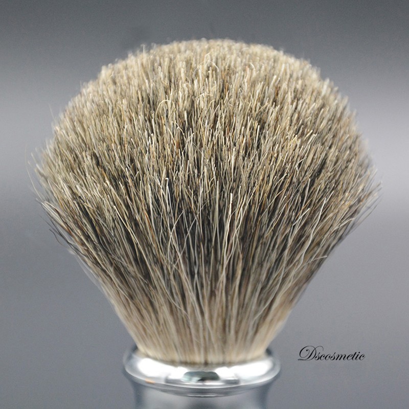 Pure Badger Hair Shaving Brush Resin Handle Metal Brush Chinese Antique Hand Shaving Supplies